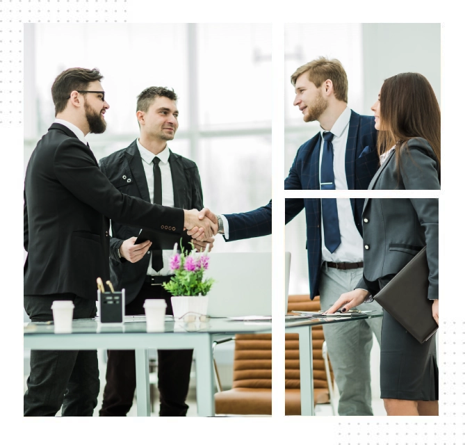 Buying business agreement meeting